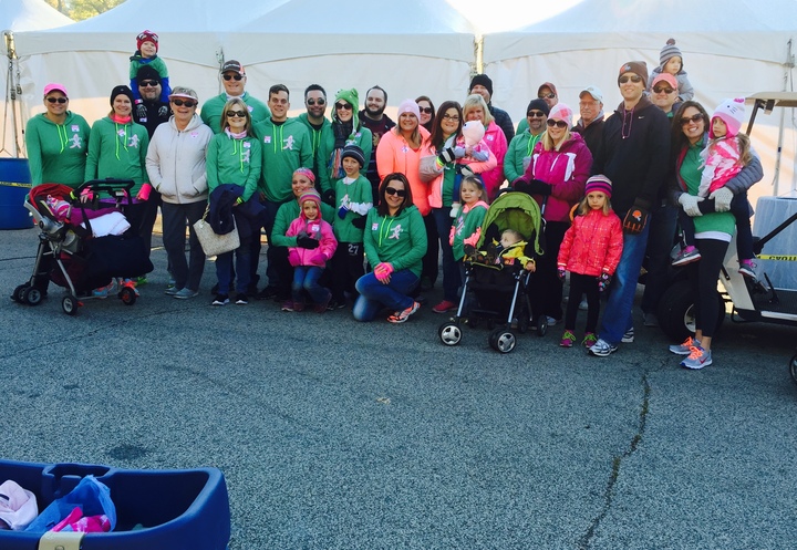 Garrett's Gang   American Cancer Society Walk 2014 T-Shirt Photo