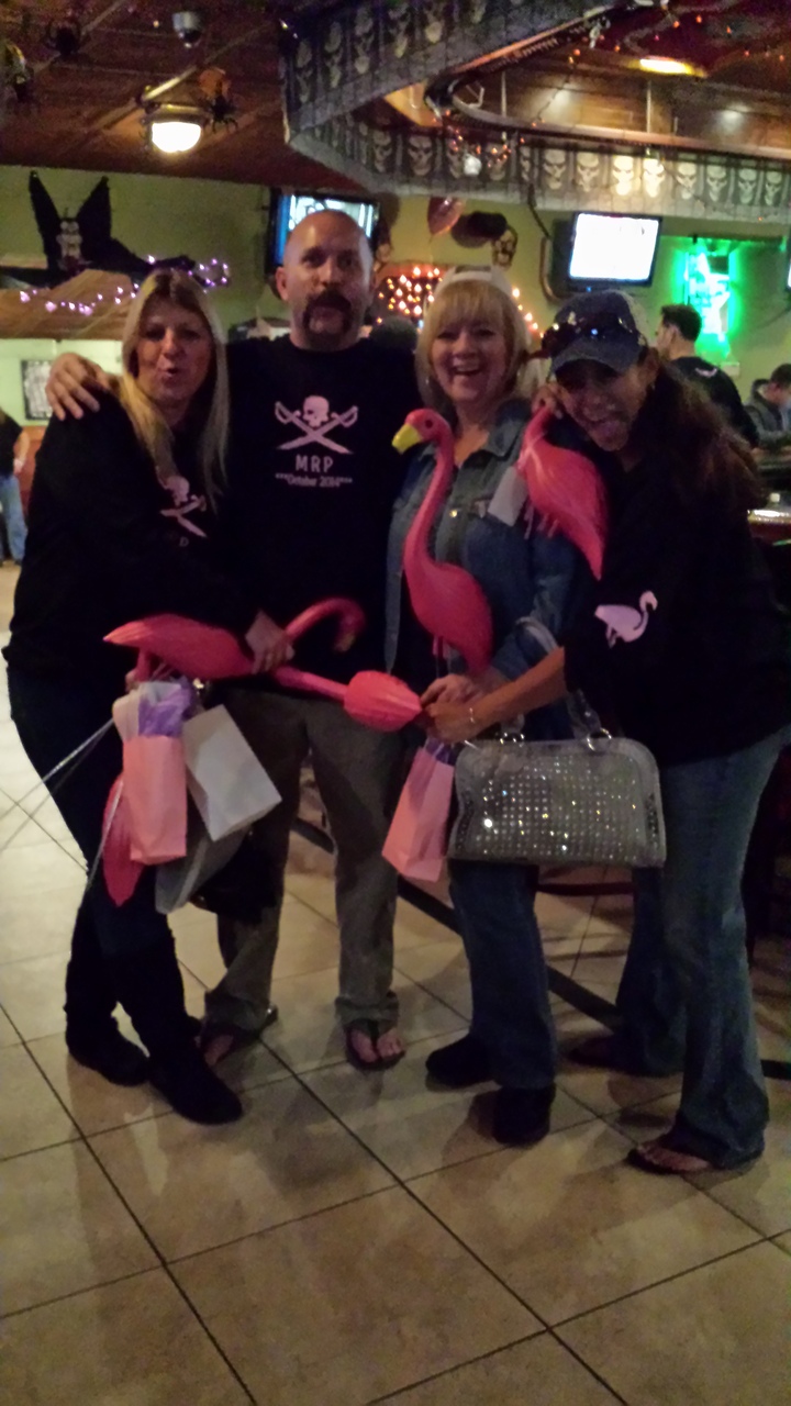 Pink Flamigo Bingo T-Shirt Photo