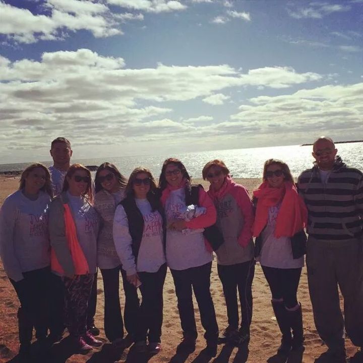 Finishing The Fight Against Breast Cancer T-Shirt Photo