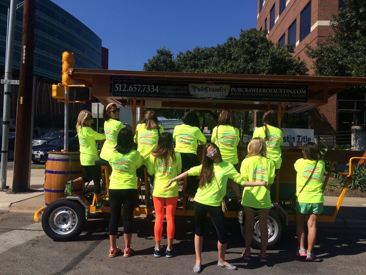 Bachelorette  Boozing And Biking T-Shirt Photo