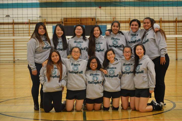 Burton's Volleyball Team T-Shirt Photo