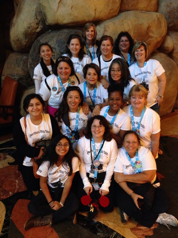 Bertha's 50th Birthday At Disneyland T-Shirt Photo