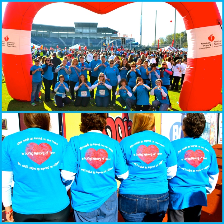 Heart Walk In Memory Of Terri T-Shirt Photo