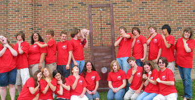 Madame Guillotine Hold On To Your Head!!!! T-Shirt Photo