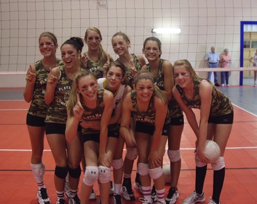 Blue Valley Hs Playa Hataz Vb Team T-Shirt Photo