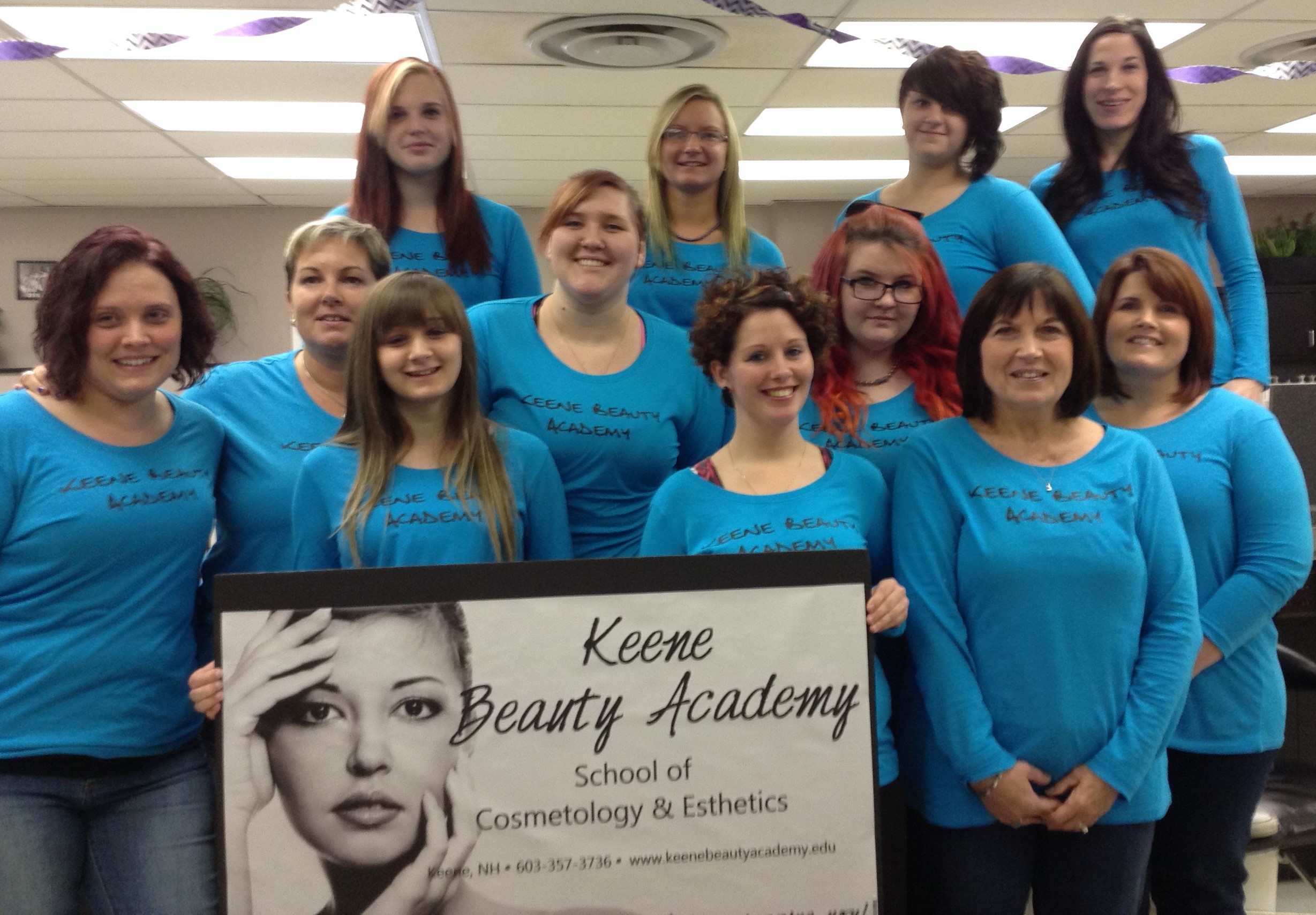 Custom TShirts for Keene Beauty Academy Is A Cut Above With Custom Ink