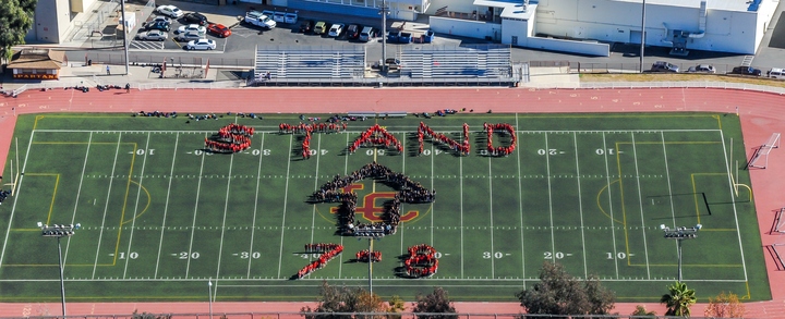 La Cañada High School 7/8 Stand Up To Bullies Event T-Shirt Photo