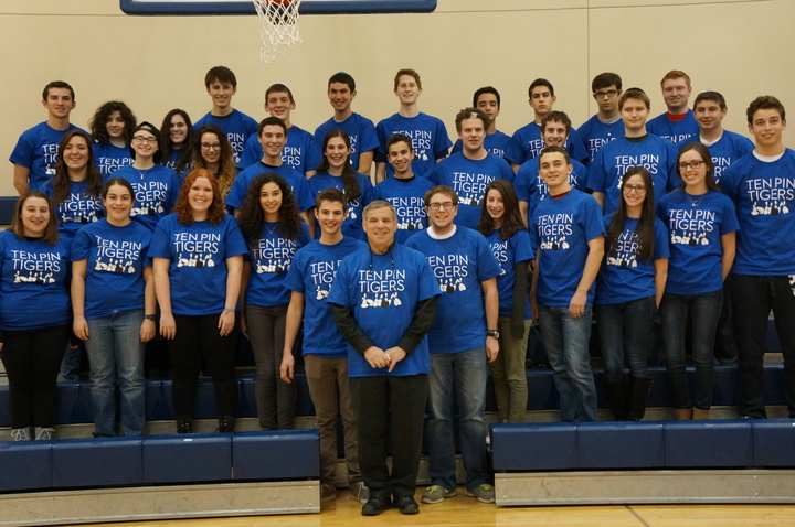 Ten Pin Tigers Team Photo T-Shirt Photo