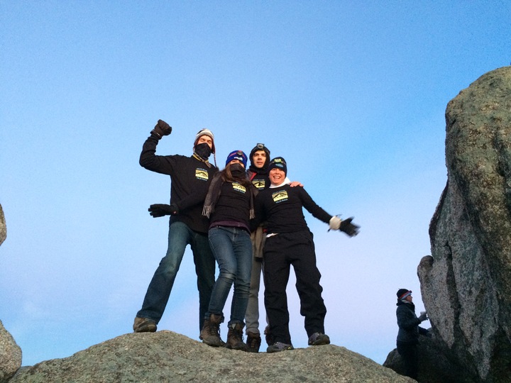 Sunrise On Old Rag Mountain 01/01/2015 T-Shirt Photo