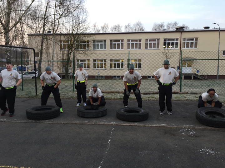 "Workhorse" Soldiers Workout T-Shirt Photo