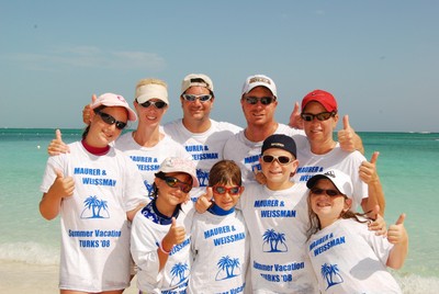Hangin At The Beach In Turks T-Shirt Photo