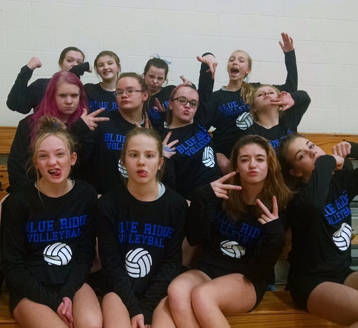Blue Ridge Volleyball T-Shirt Photo