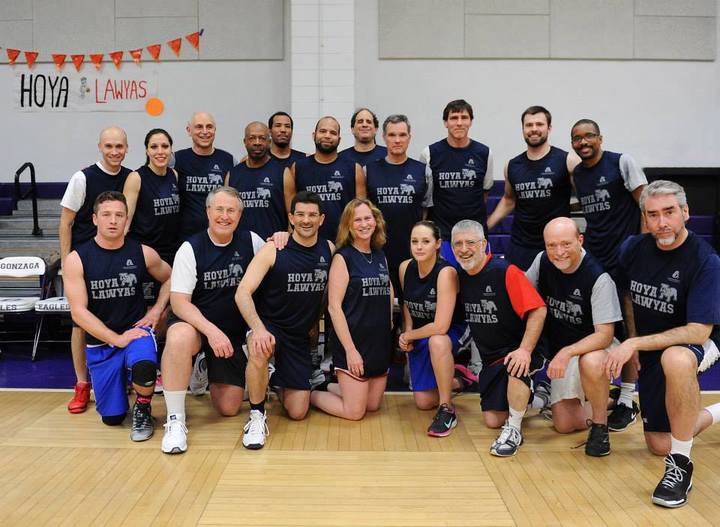 Hoya Lawyas Compete In Home Court 28 To Benefit Washington Legal Clinic For The Homeless T-Shirt Photo