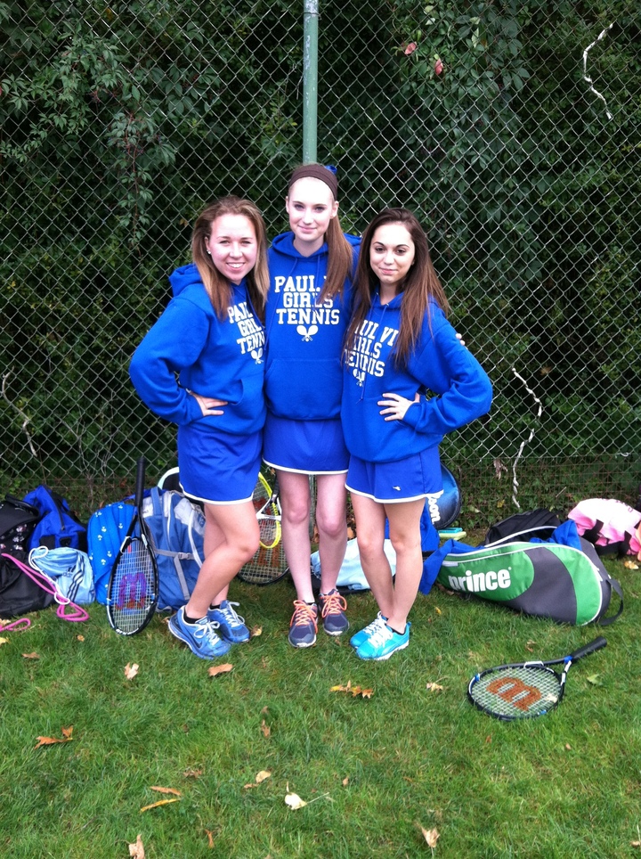 Paul Vi Girls' Tennis 2014 T-Shirt Photo