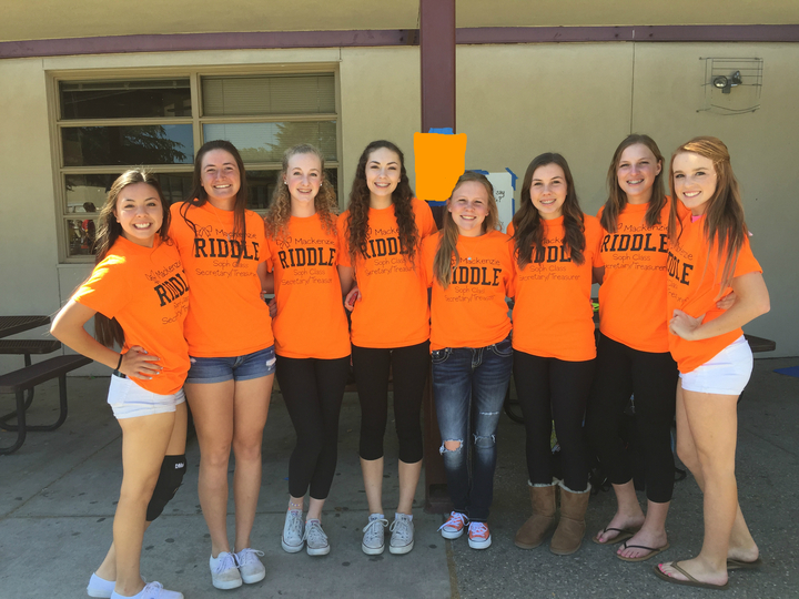 Mackenzie Riddle For Soph Class Secretary/Treasurer T-Shirt Photo