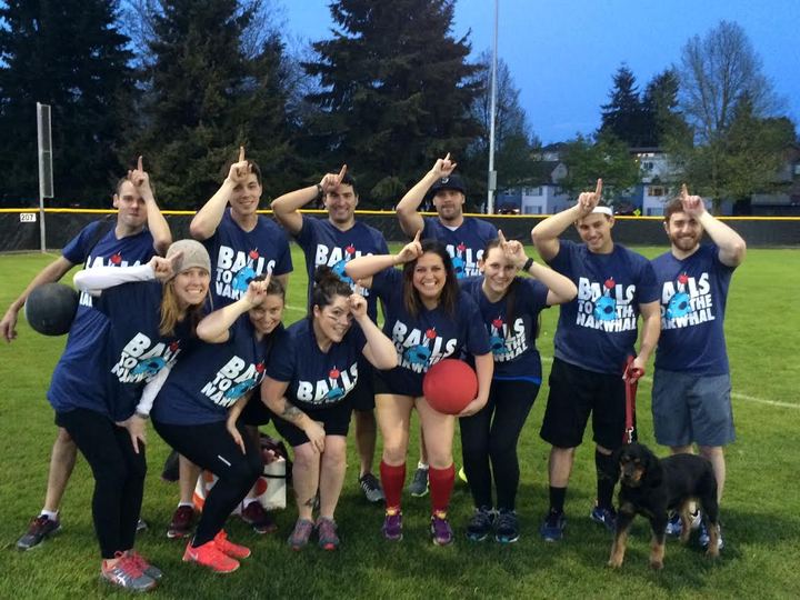 Balls To The Narwhal Kicks T-Shirt Photo