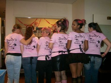 Donald's Pink Ladies T-Shirt Photo
