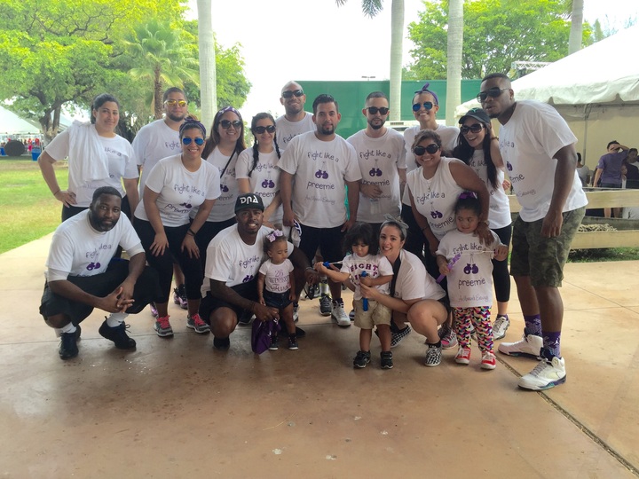 Ava Monroe's Entourage At March For Babies 2015 T-Shirt Photo