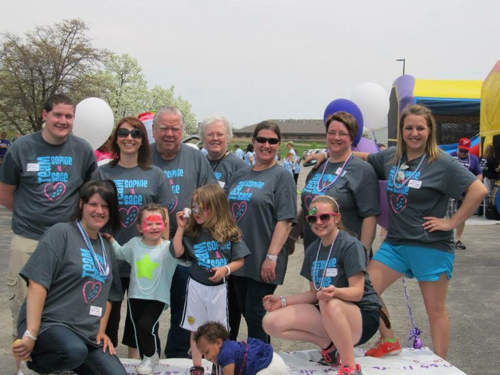 March Of Dimes: Team Sophie & Sage T-Shirt Photo