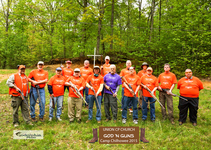 Union God N’ Guns Men's Retreat T-Shirt Photo