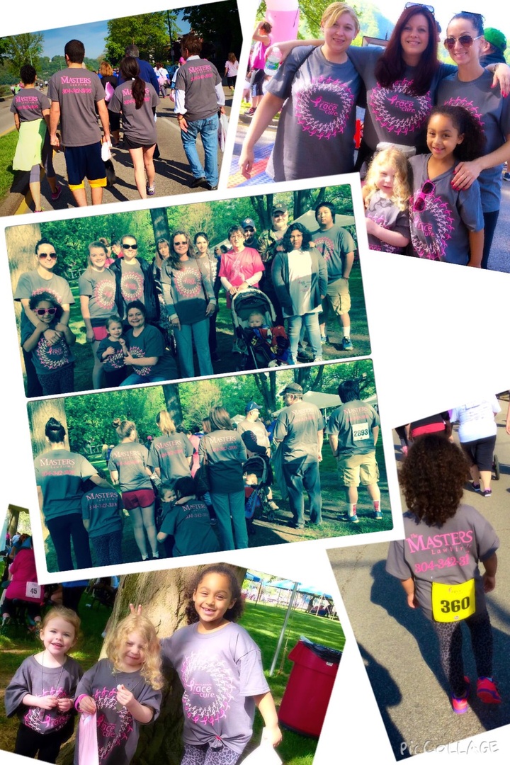 The Masters Law Firm Supports Breast Cancer Awareness T-Shirt Photo