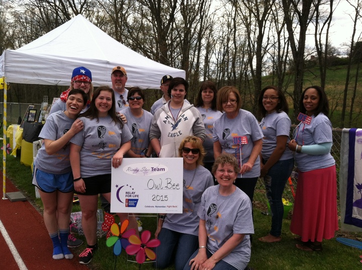 Owl Bee Relay For Life Team T-Shirt Photo