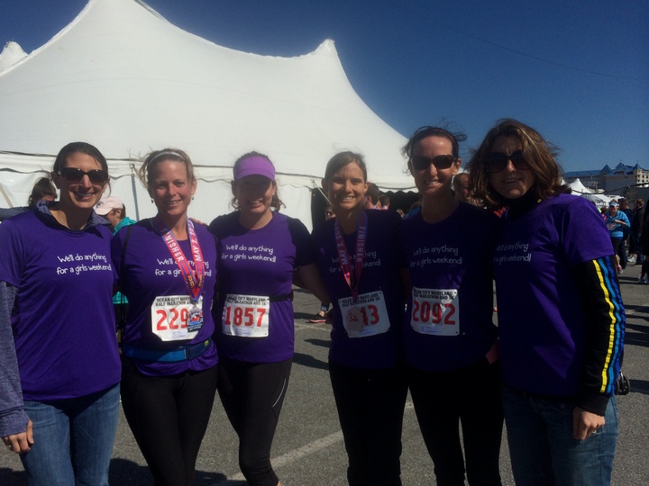 Girls Weekend Half Marathon T-Shirt Photo