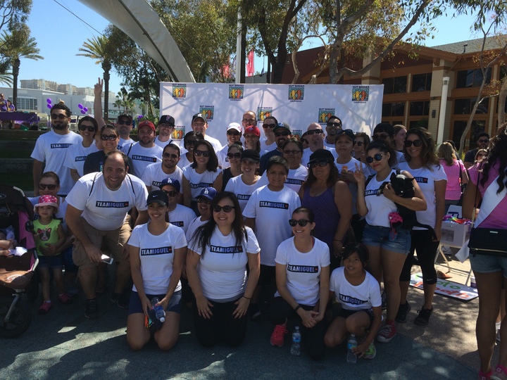 Team Miguel Best Buddies Friendship Walk 2015 T-Shirt Photo