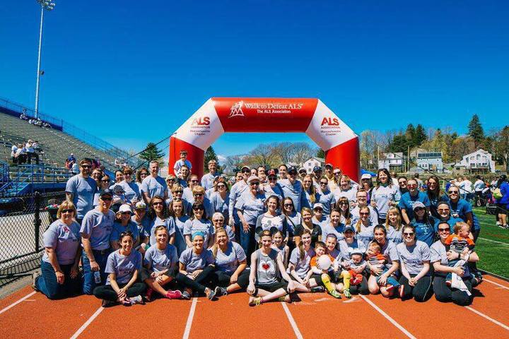 Cheryl's Mouseketeers Walking To 'Imagine A World Without Als' T-Shirt Photo