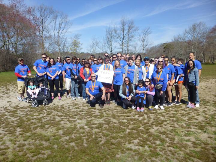 Team Brunza At The Ms Walk T-Shirt Photo