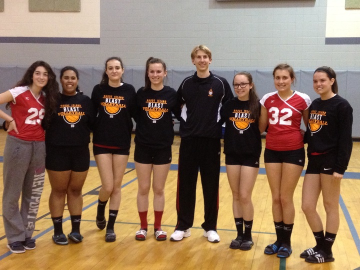 Blast Volleyball Club T-Shirt Photo