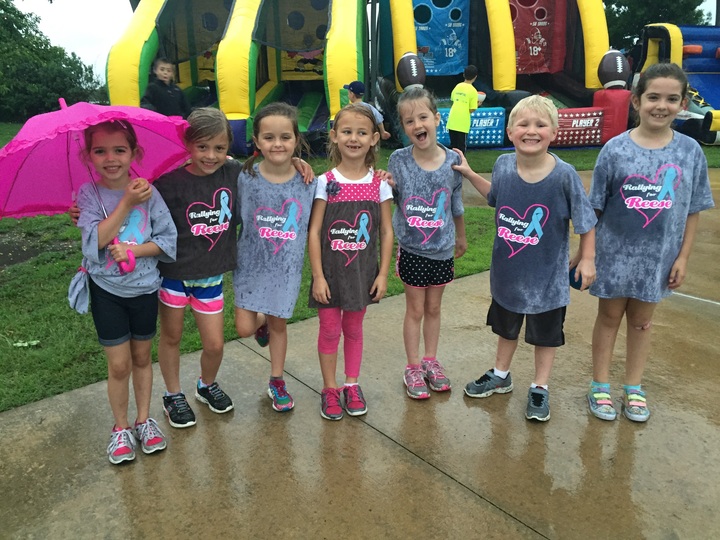 Rallying For Reese 2015 Rain Or Shine! T-Shirt Photo