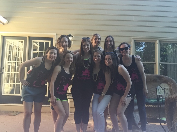 Schmolly And Friends (And Sasspot) Celebrating #Schmolly No More's Bachelorette Party! T-Shirt Photo