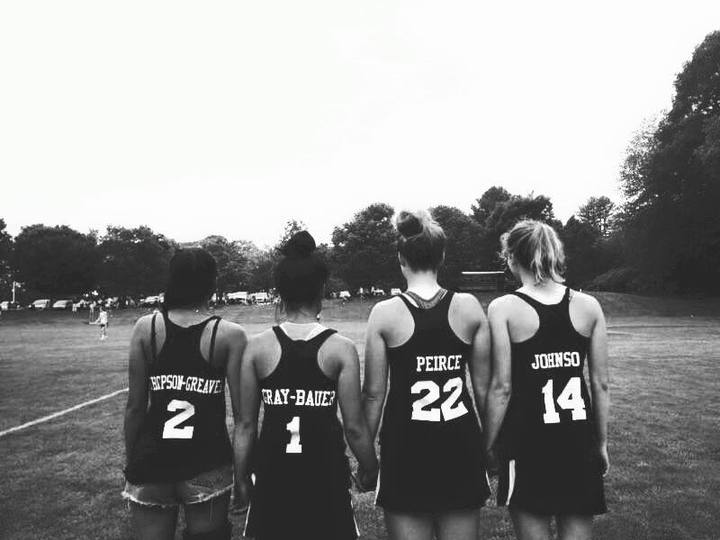 Seniors On Girls Lacrosse Team  T-Shirt Photo