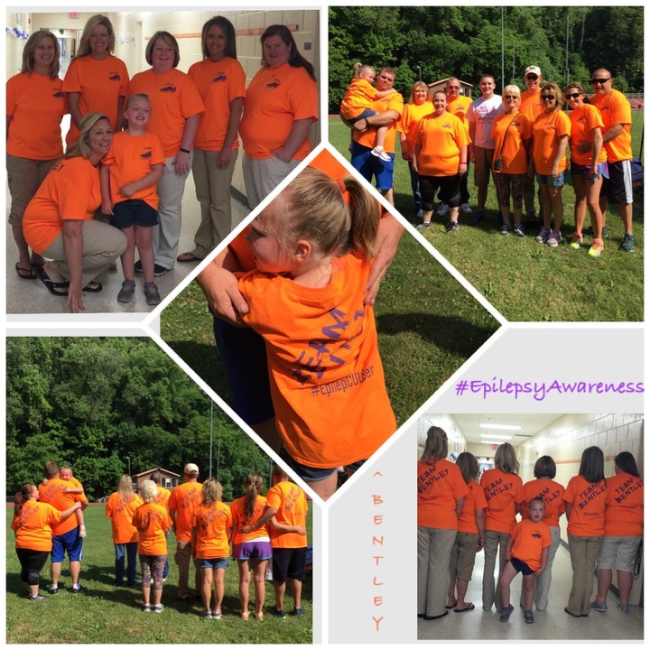 Team Bentley For Epilepsy Awareness T-Shirt Photo