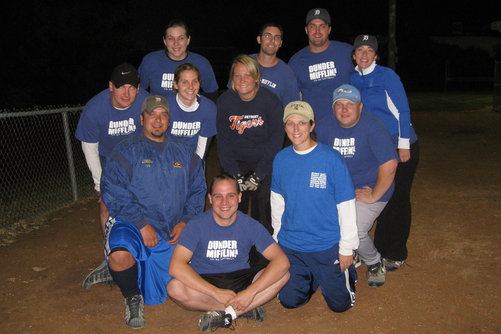 Dunder Mifflin Softball T-Shirt Photo