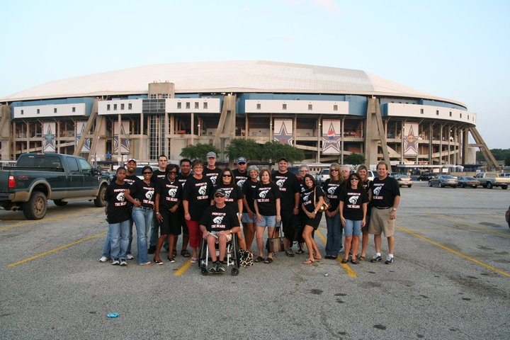 Bears At Texas Stadium T-Shirt Photo