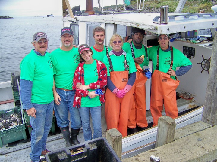Team Sea Hag   Trap Day 2008 T-Shirt Photo