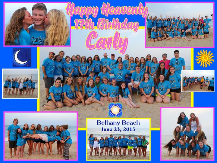 Carly's Heavenly Birthday Celebration T-Shirt Photo