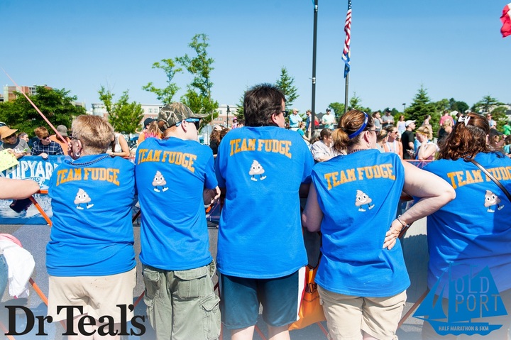 Cheering Fudge On T-Shirt Photo