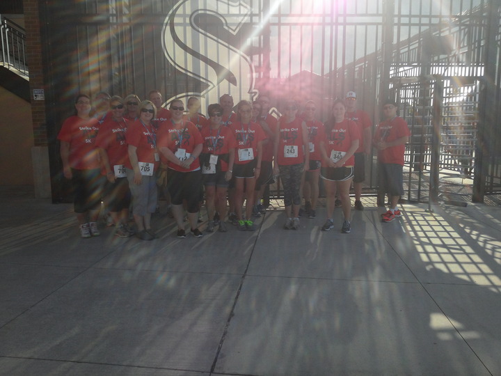 Team Mike E   Strike Out Als T-Shirt Photo