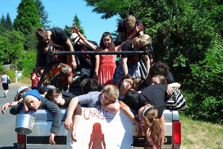 Carrie At The Strawberry Festival Parade T-Shirt Photo