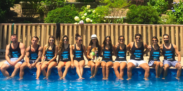 Team Scotch Mist Takes The Hamptons T-Shirt Photo