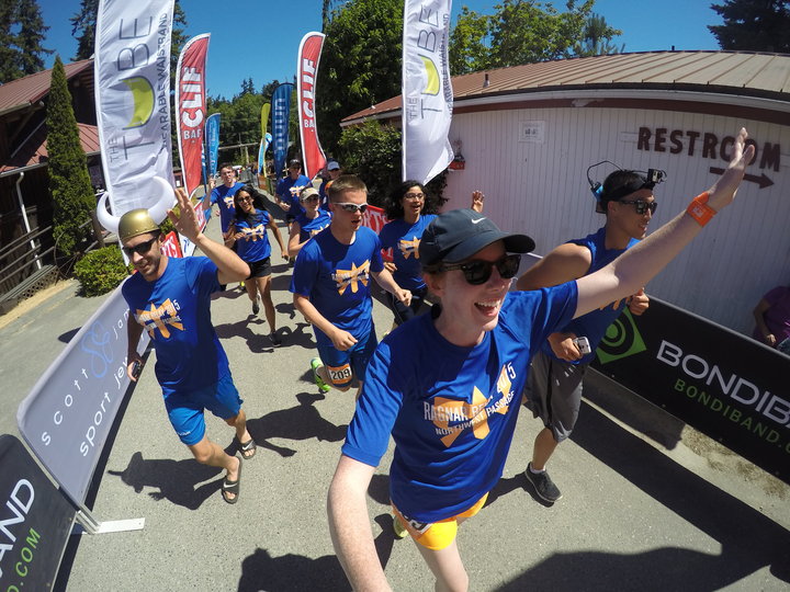 Ragnar Relay Nwp 2015 Finish Line! T-Shirt Photo