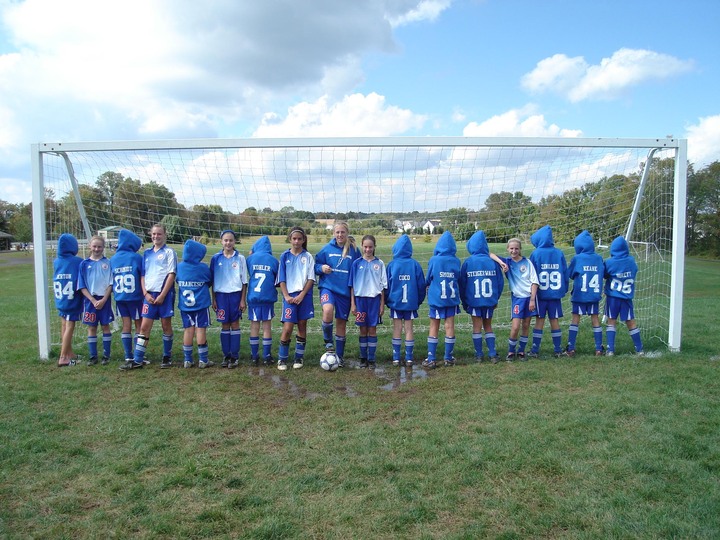 Warrington Lightning Girls U 12 Soccer T-Shirt Photo