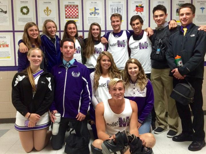 Memorial High School Roller Blade Club T-Shirt Photo