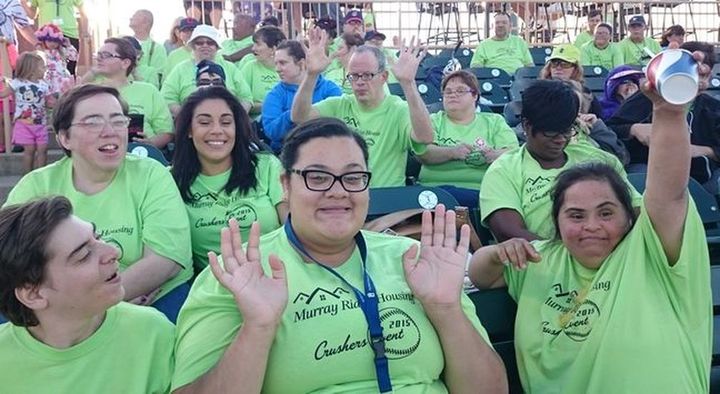 Murray Ridge Housing At Crushers Game 2015 T-Shirt Photo