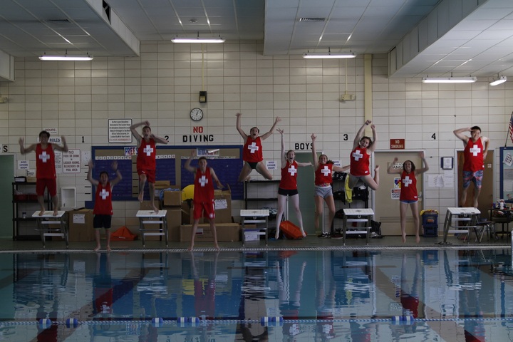 Lifeguard Leap T-Shirt Photo