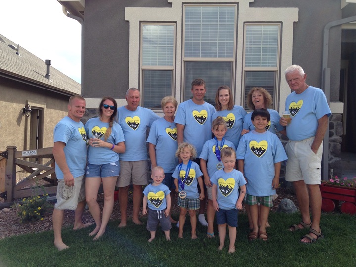 Pikes Peak Marathon And Ascent For Nathan And Shriners Hospitals  T-Shirt Photo