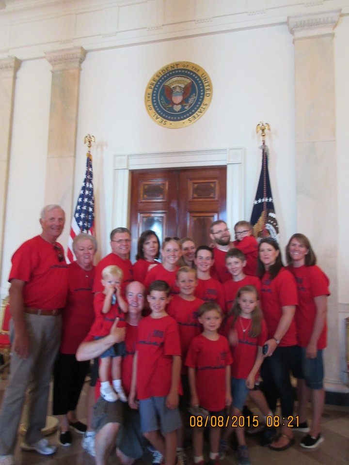 At The White House T-Shirt Photo